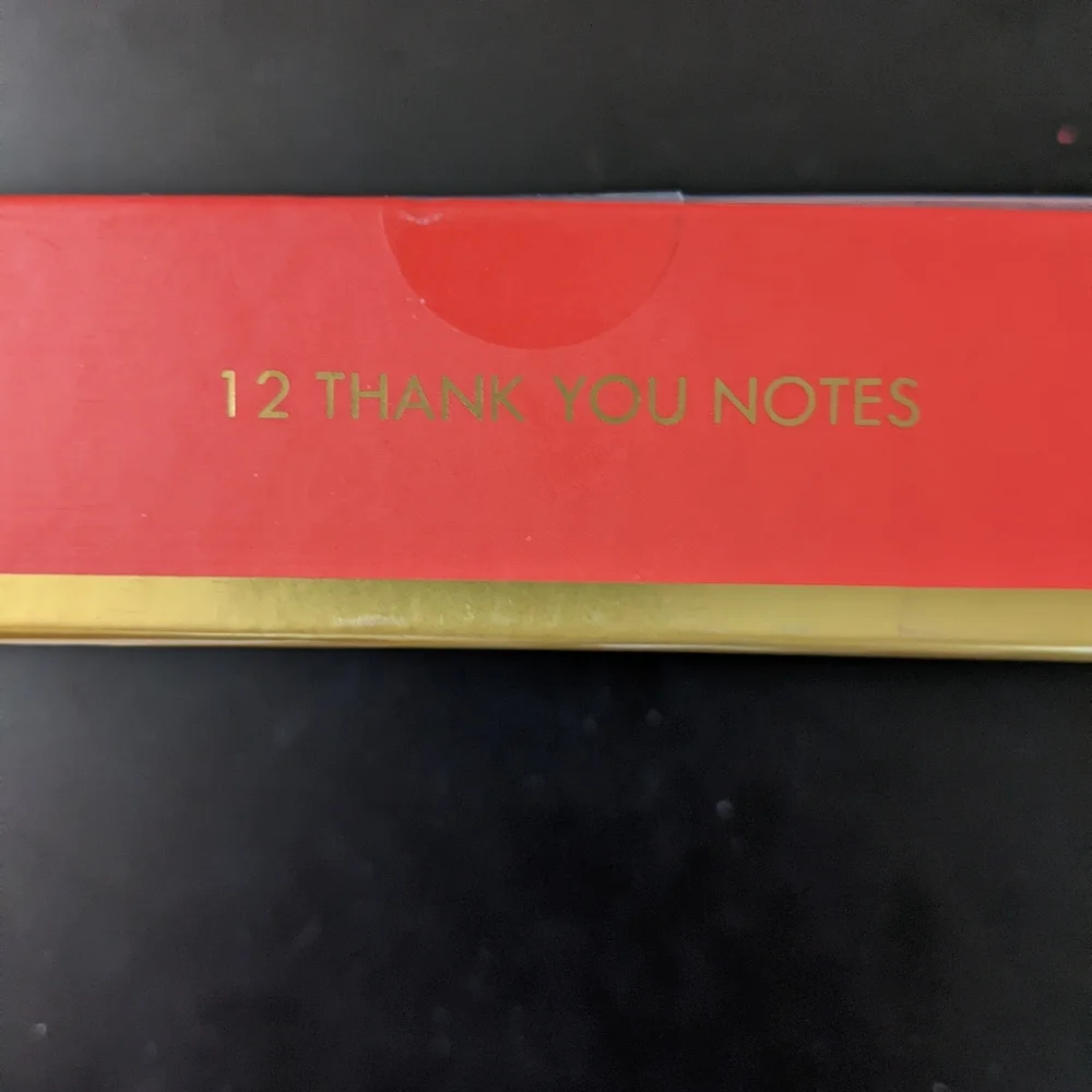 Last chance! LADY JAYNE 12 Mini Rainbow Thank You Cards
